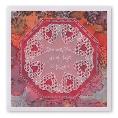 CLEARANCE New Arrival & Brilliant Mini Word Chains Groovi Border Plate