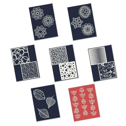 Clarity Petites Stencil Collection