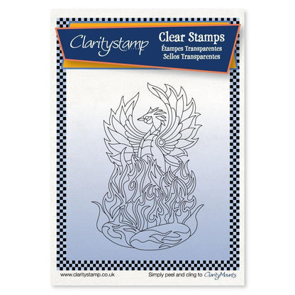 CLEARANCE Phoenix A6 Stamp & Mask