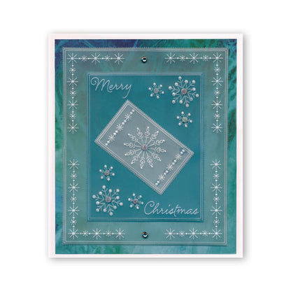 Nested Rectangles Picot Cut Die Set & Groovi Plate