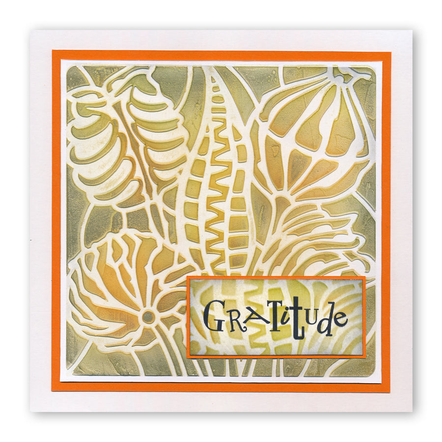 Botanicals 7" x 7" Stencil Collection