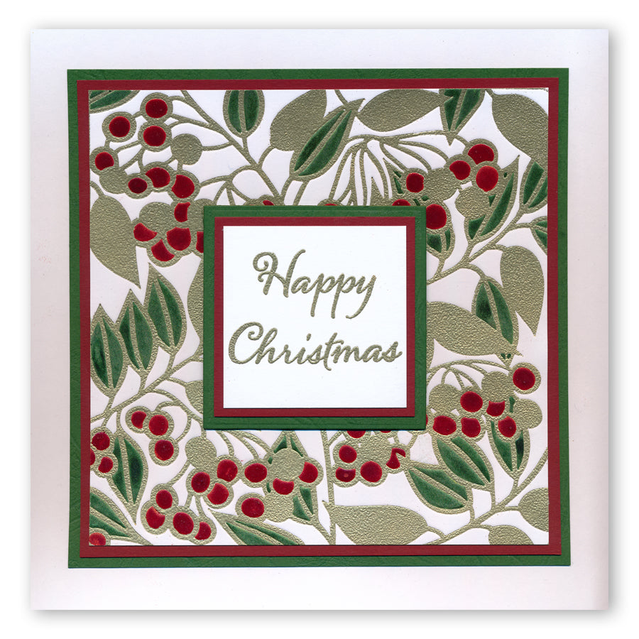 Botanicals 7" x 7" Stencil Collection