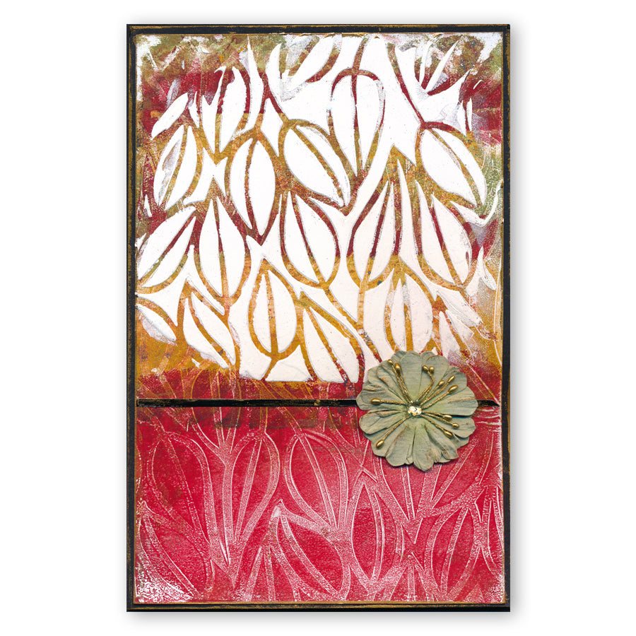 Botanicals 7" x 7" Stencil Collection