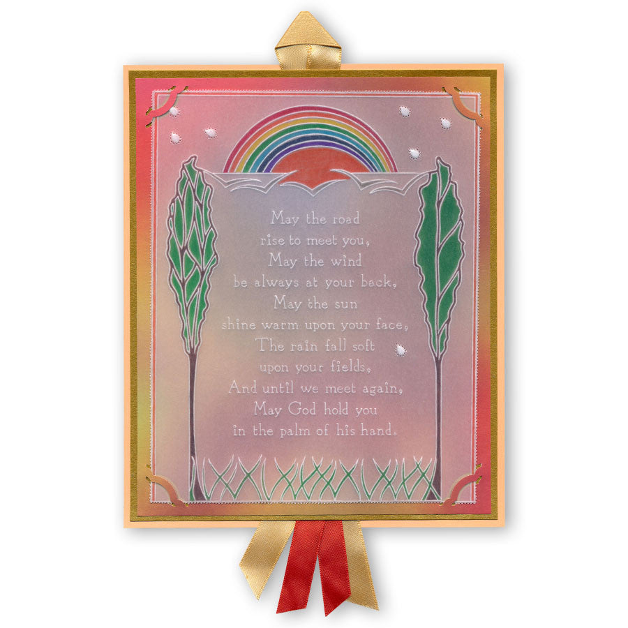 May the Road Rise A5 Groovi Plate