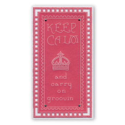 Postage A5 Square Groovi Plate