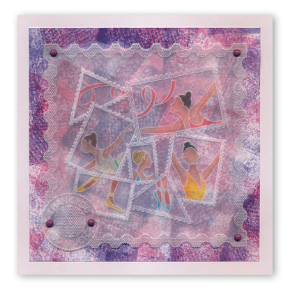 Postage A5 Square Groovi Plate