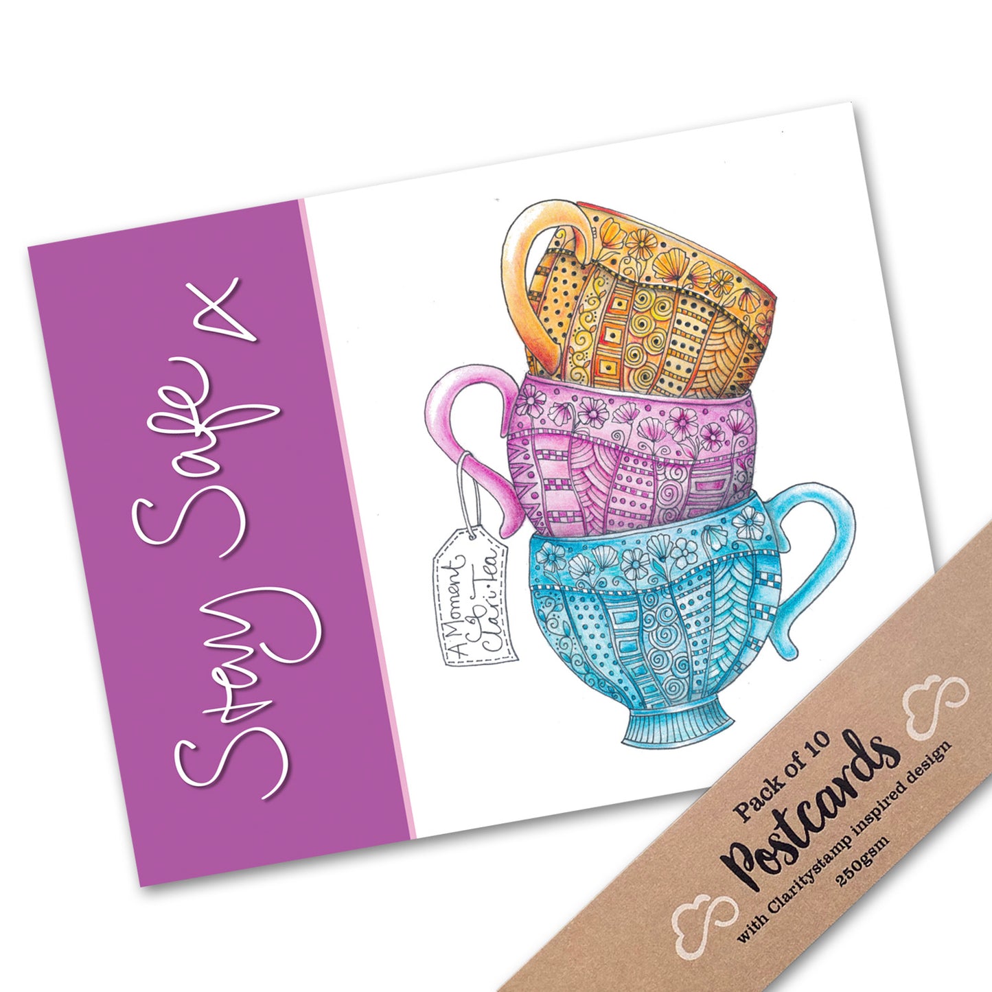 Pack of 10 Postcards - Assortment Pack