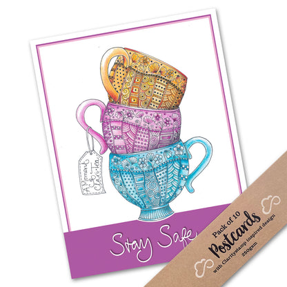 Pack of 10 Postcards - Assortment Pack