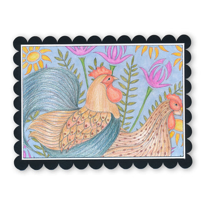 Colouring Postcards - Feathered Friends Collection Sets 1, 2 & 3