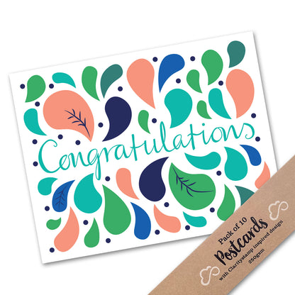 Pack of 10 Postcards - Assortment Pack