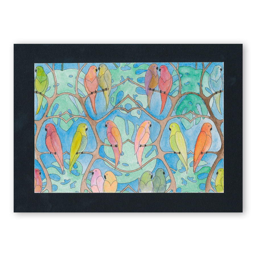 Colouring Postcards - Feathered Friends Collection Sets 1, 2 & 3