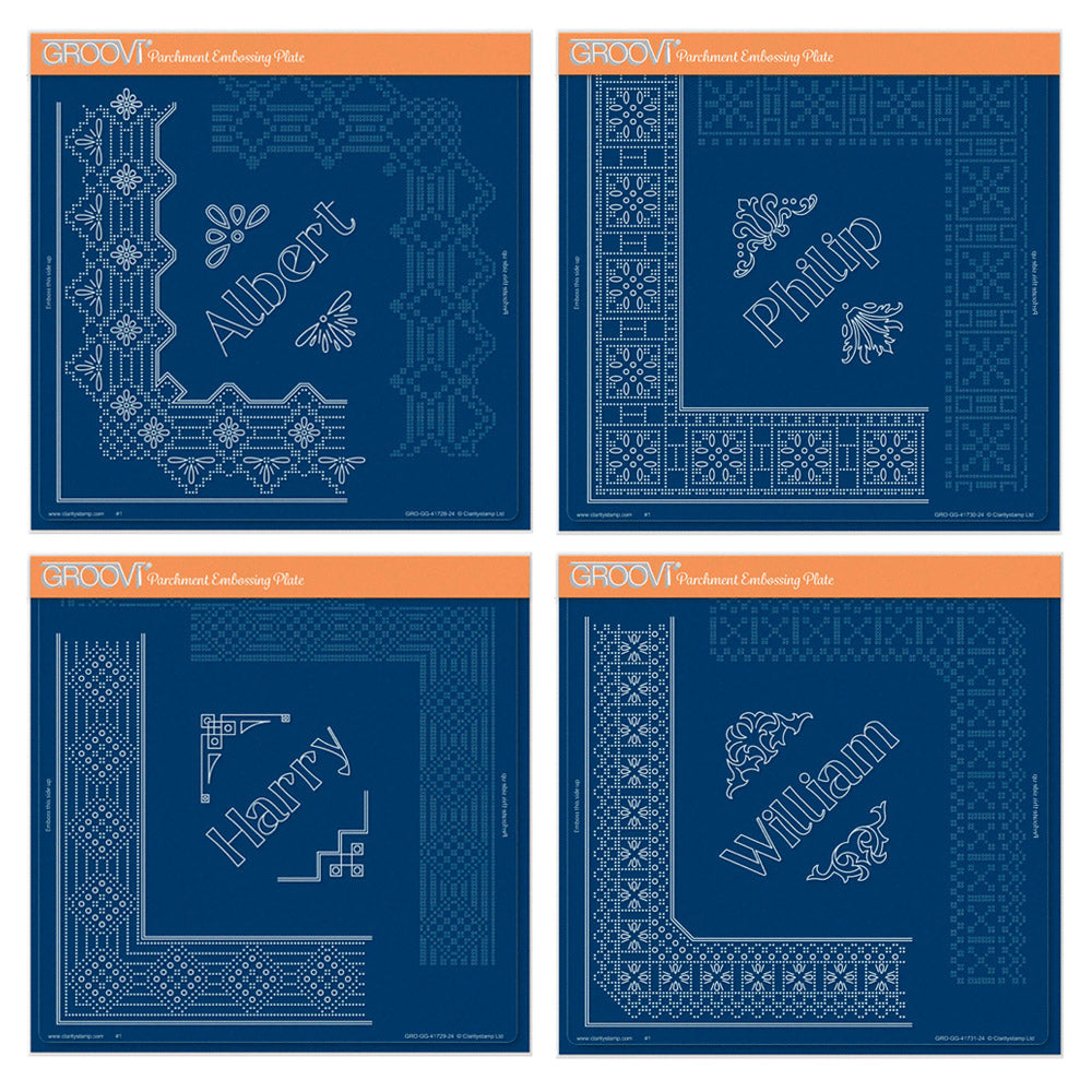 Prince Lace Duet A4 Square Groovi Piercing Grid Collection