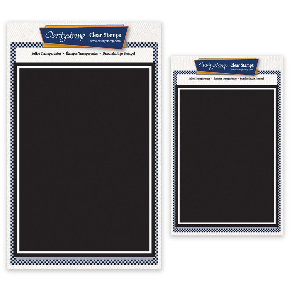 Rectangle Full Surface Backdrops A5 & A6 Stamp Duo