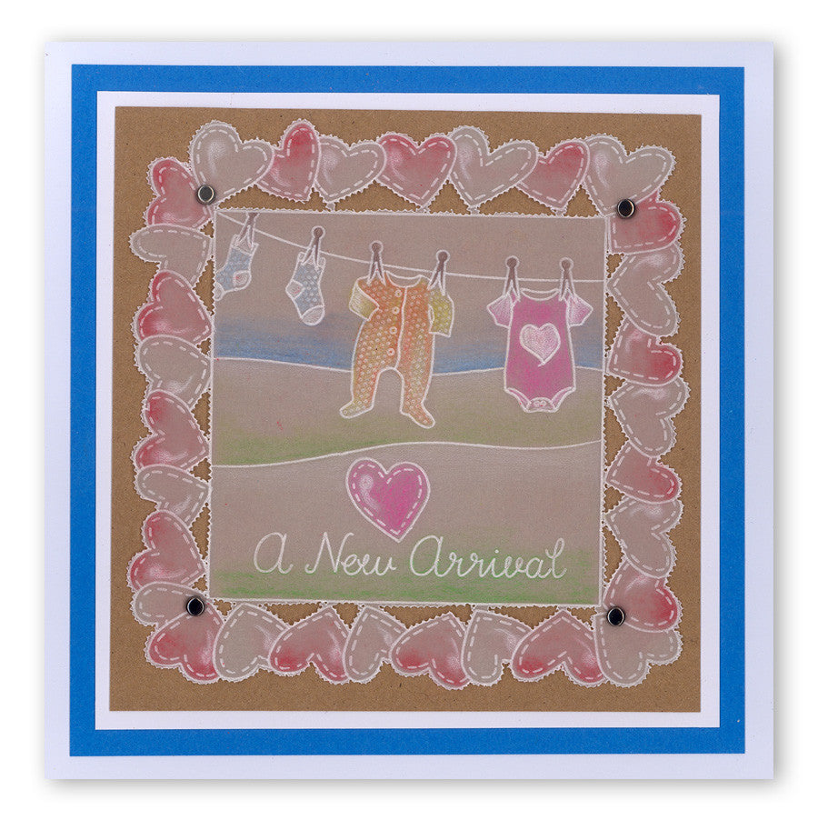 Ribbon & Stitching Groovi Border Plate Set