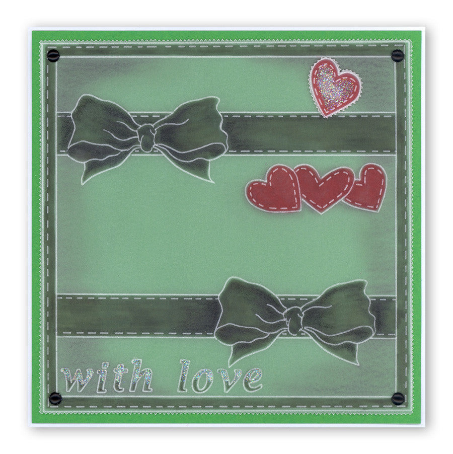 Ribbon & Stitching Groovi Border Plate Set