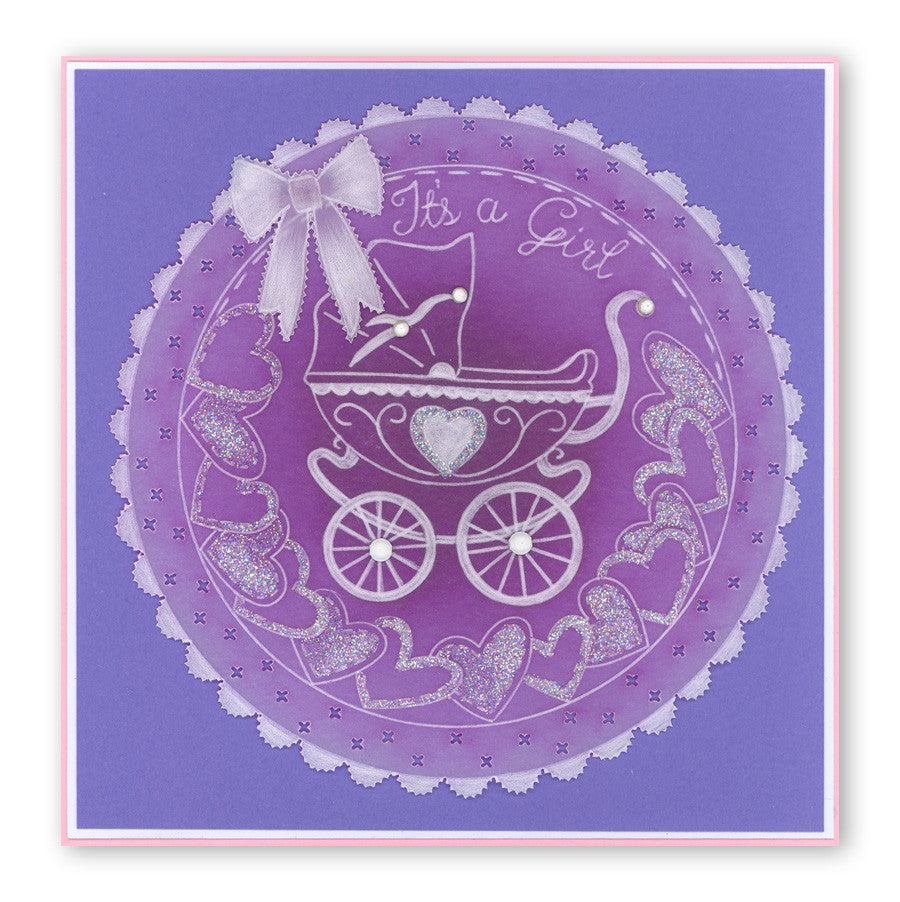 Ribbon & Stitching Groovi Border Plate Set