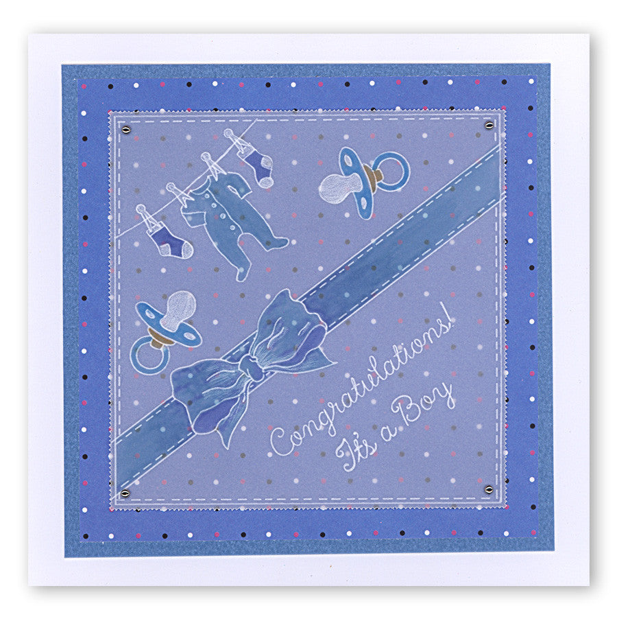 Ribbon & Stitching Groovi Border Plate Set