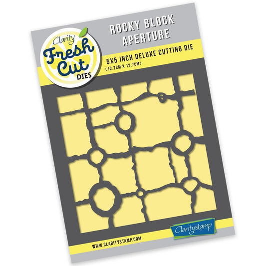 Rocky Block Aperture Clarity Fresh Cut Die