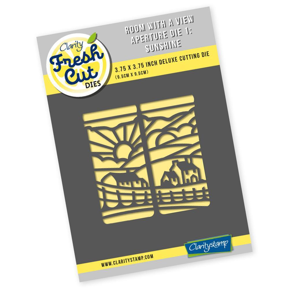 Room with a View 1 - Sunshines - Aperture Clarity Fresh Cut Die