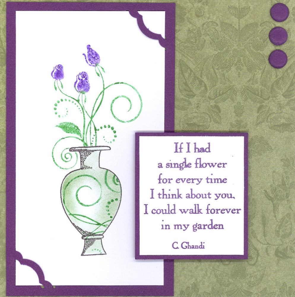 Roseart 7" x 7" Stencil