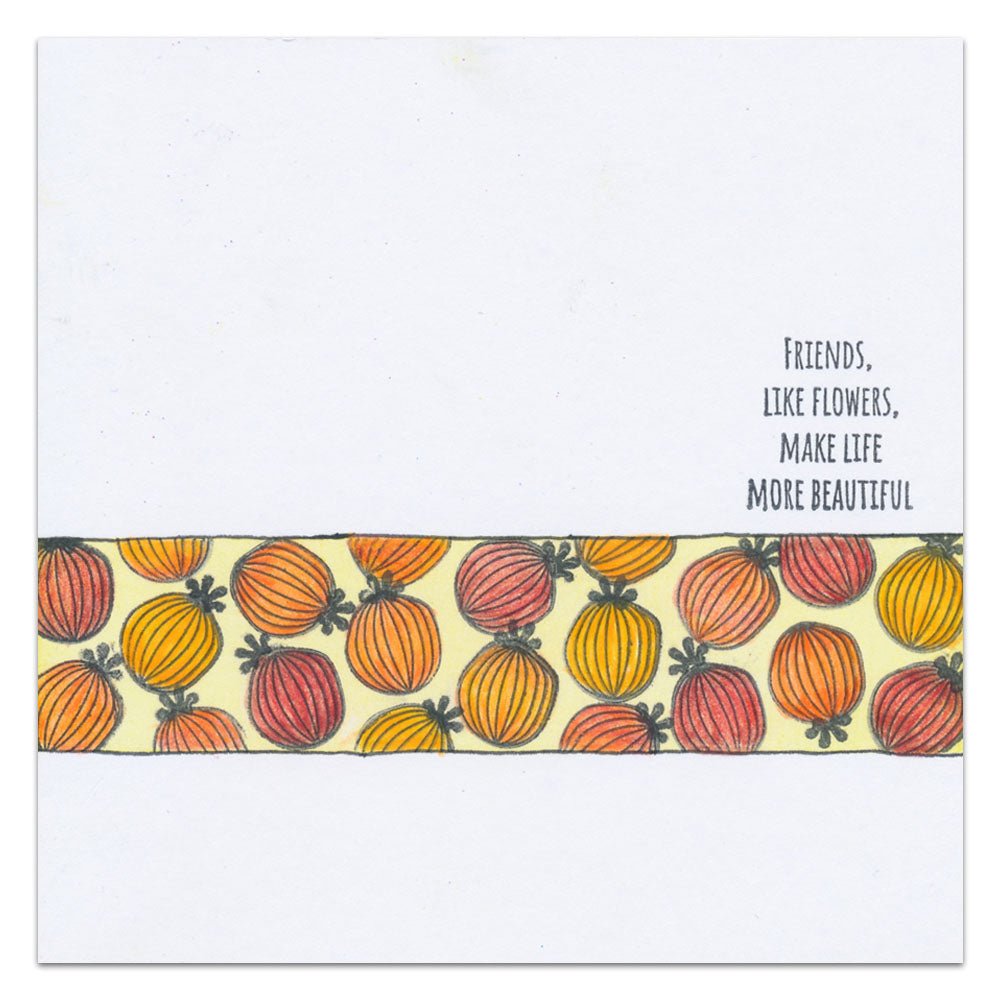 KISS by Clarity - Build-a-Scene Seed Pods A6 Stamp Set