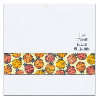 KISS by Clarity - Build-a-Scene Seed Pods A6 Stamp Set