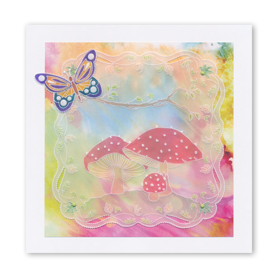 Barbara's SHAC Woodland Blackberry A5 Groovi Plate