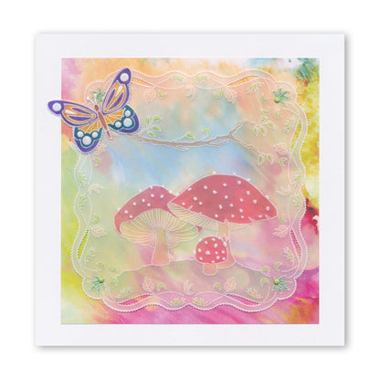 Barbara's SHAC Woodland Blackberry A5 Groovi Plate