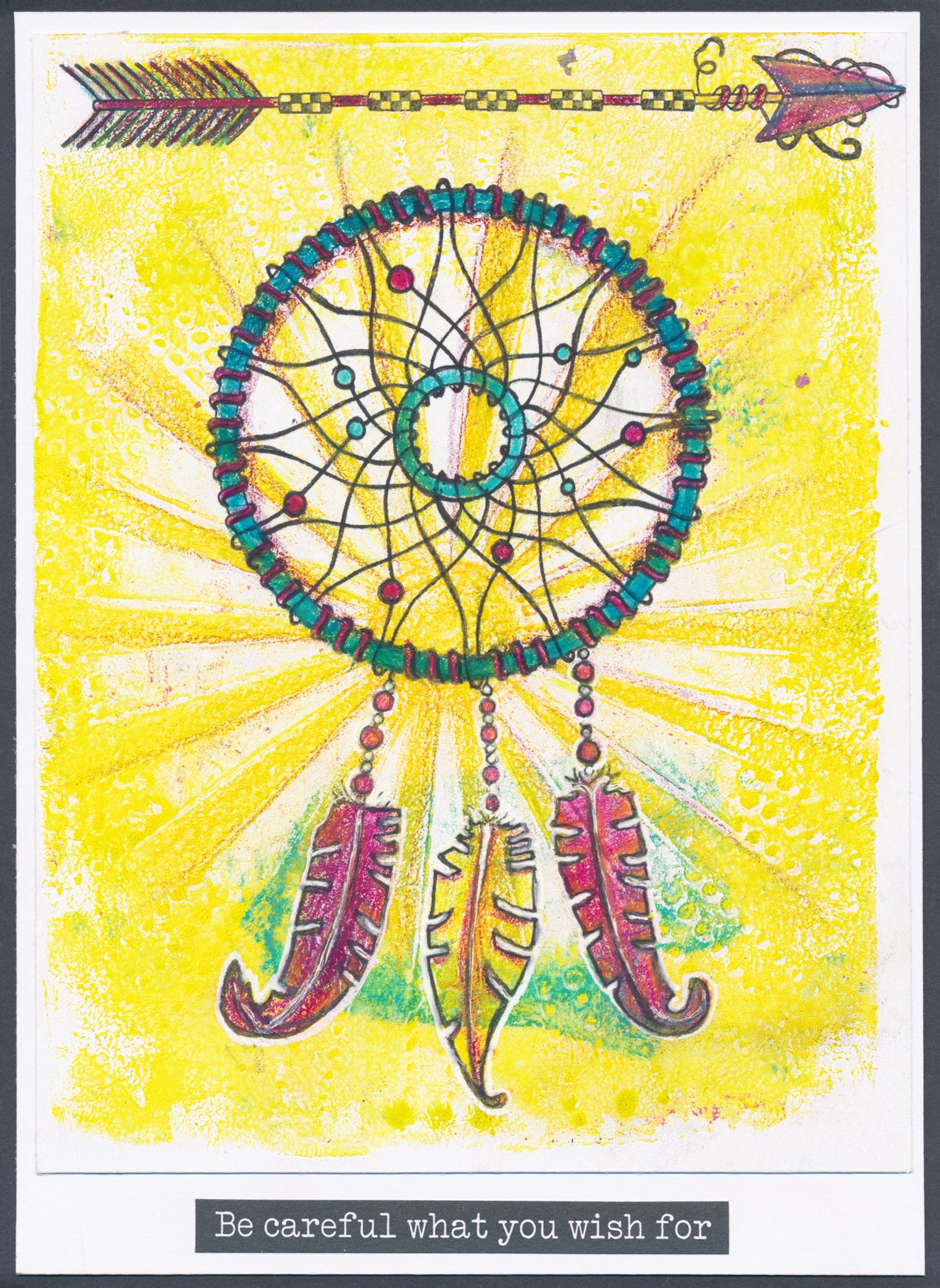 Barbara's SHAC Dreamcatcher Doodle A5 Stamp & Mask Set