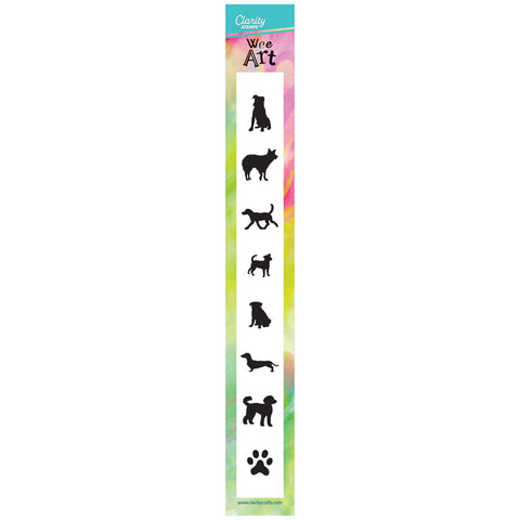 Wee Dogs Silhouettes Stamp Set