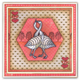 Geese A5 Square Stamp & Mask Set