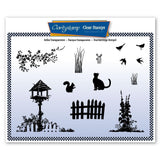 Birdhouse Garden A5 Stamp Set