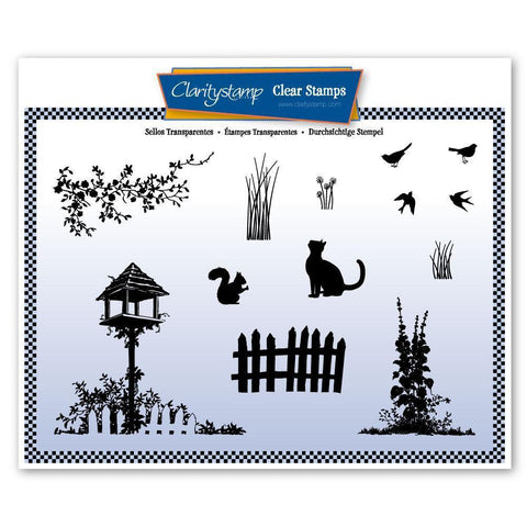 Birdhouse Garden A5 Stamp Set