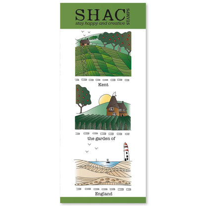 Barbara's SHAC Kent Garden of England A4 Slim Stamp Set
