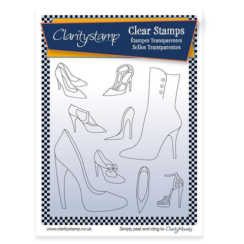 Shoes A5 Stamp & Mask Set