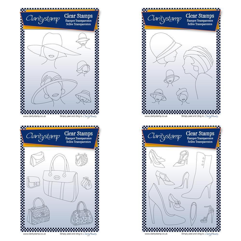 Hats, Bags & Shoes A5 Stamp & Mask Collection