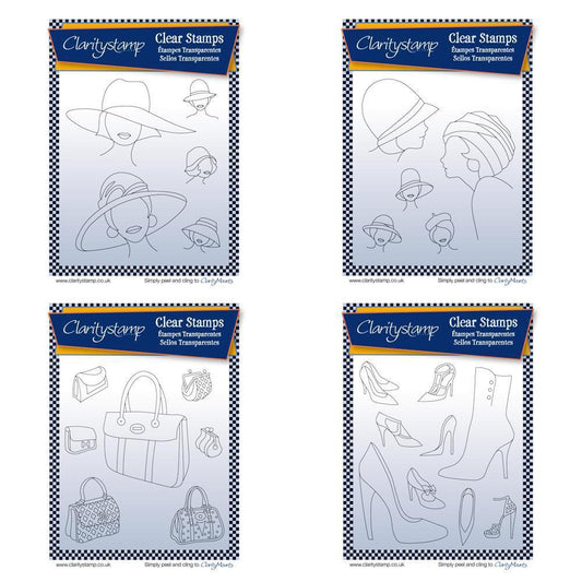 Hats, Bags & Shoes A5 Stamp & Mask Collection