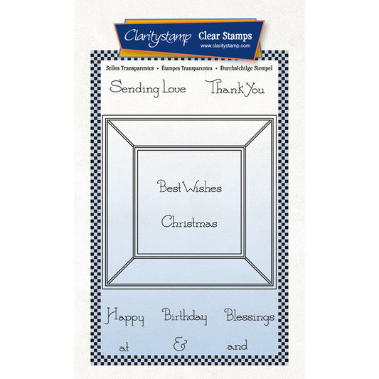 Jayne's Bijou Framer A6 Stamp Set