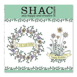 Barbara's SHAC Bijou Let the Sun Shine In A5 Square Stamp & Mask Set