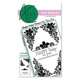 A7 KISS by Clarity - Tina's Happy Today Flowers Stamp Set