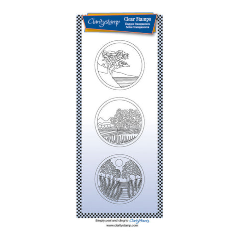 California Rounds A5 Slim Stamp & Mask Set