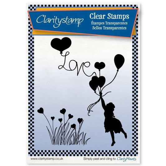 Love Is in the Air A6 Square Stamp Set