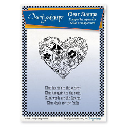 Garden Heart A5 Stamp Set