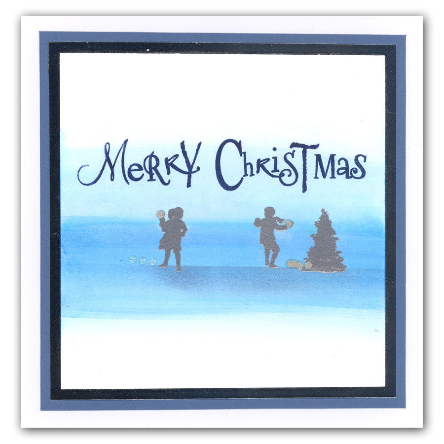 Wee Folk 7 Christmas Stamp Set