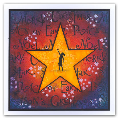 Wee Folk 8 Christmas Stamp Set