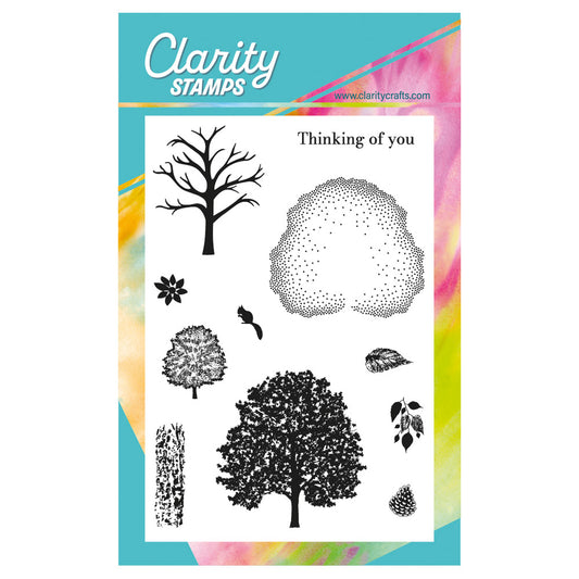 Tree A6 Stamp & Mask Set