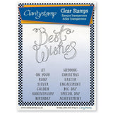 Best Wishes Sentiments A5 Stamp Set