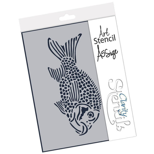Fish A5 Stencil