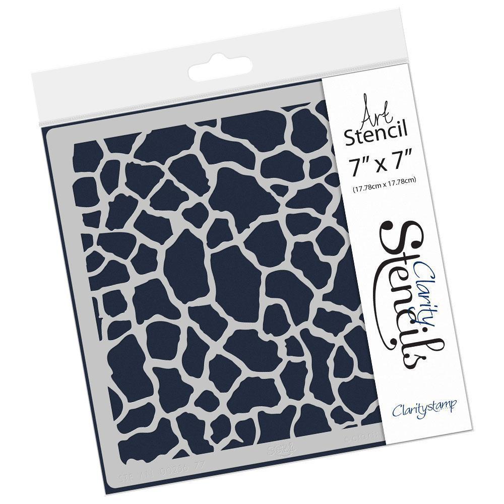 Giraffe Spots 7" x 7" Stencil