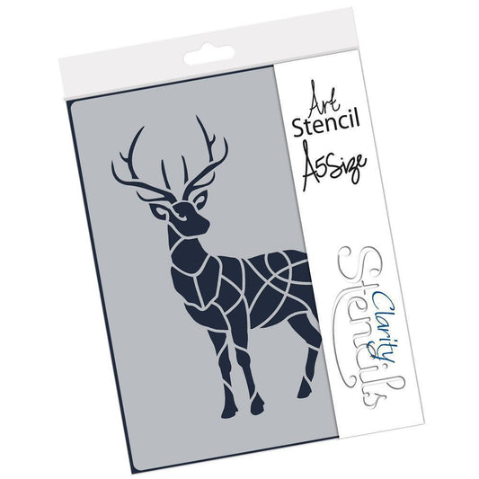 Stag A5 Stencil